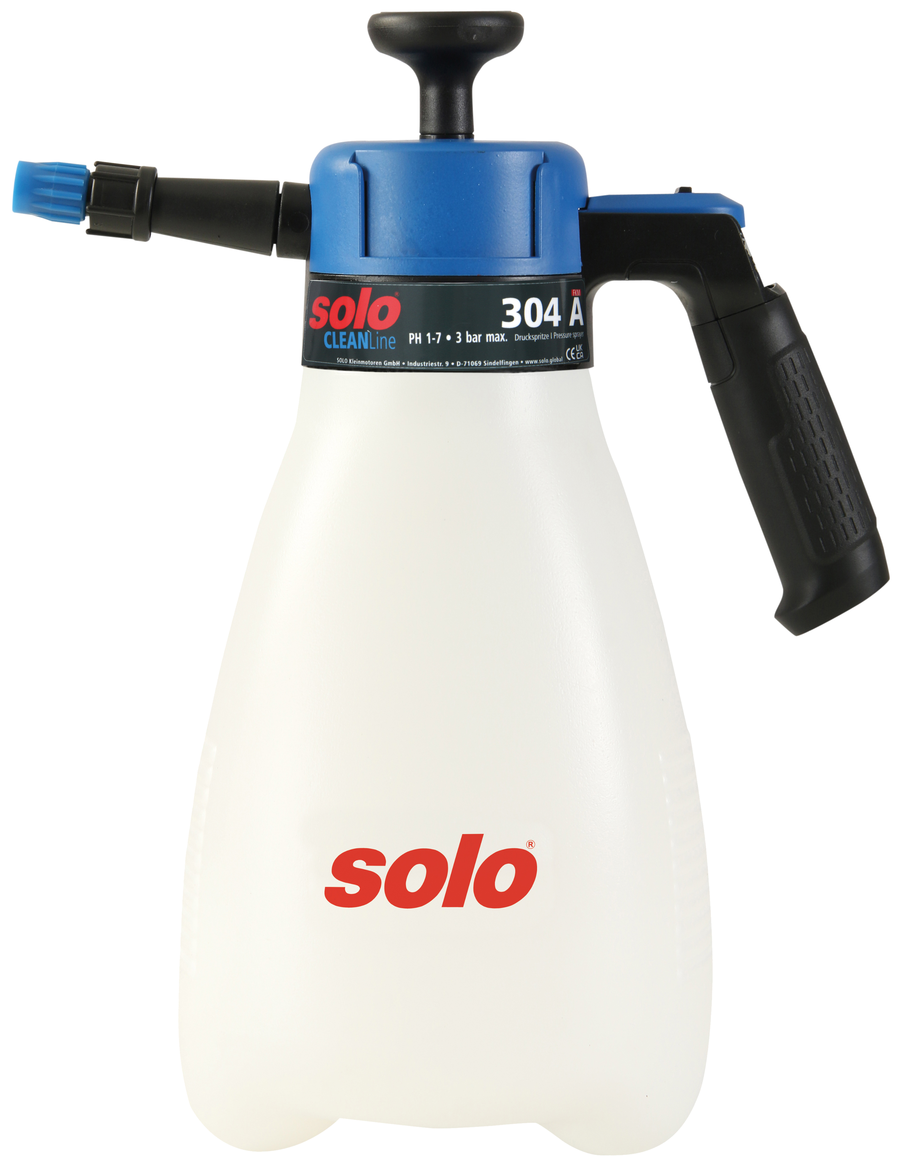 Solo Hand-Druckspritze 304 A Cleaner, 2,0 L Füllmenge Solo Hand-Druckspritze 304 A Cleaner, 2,0 L Füllmenge