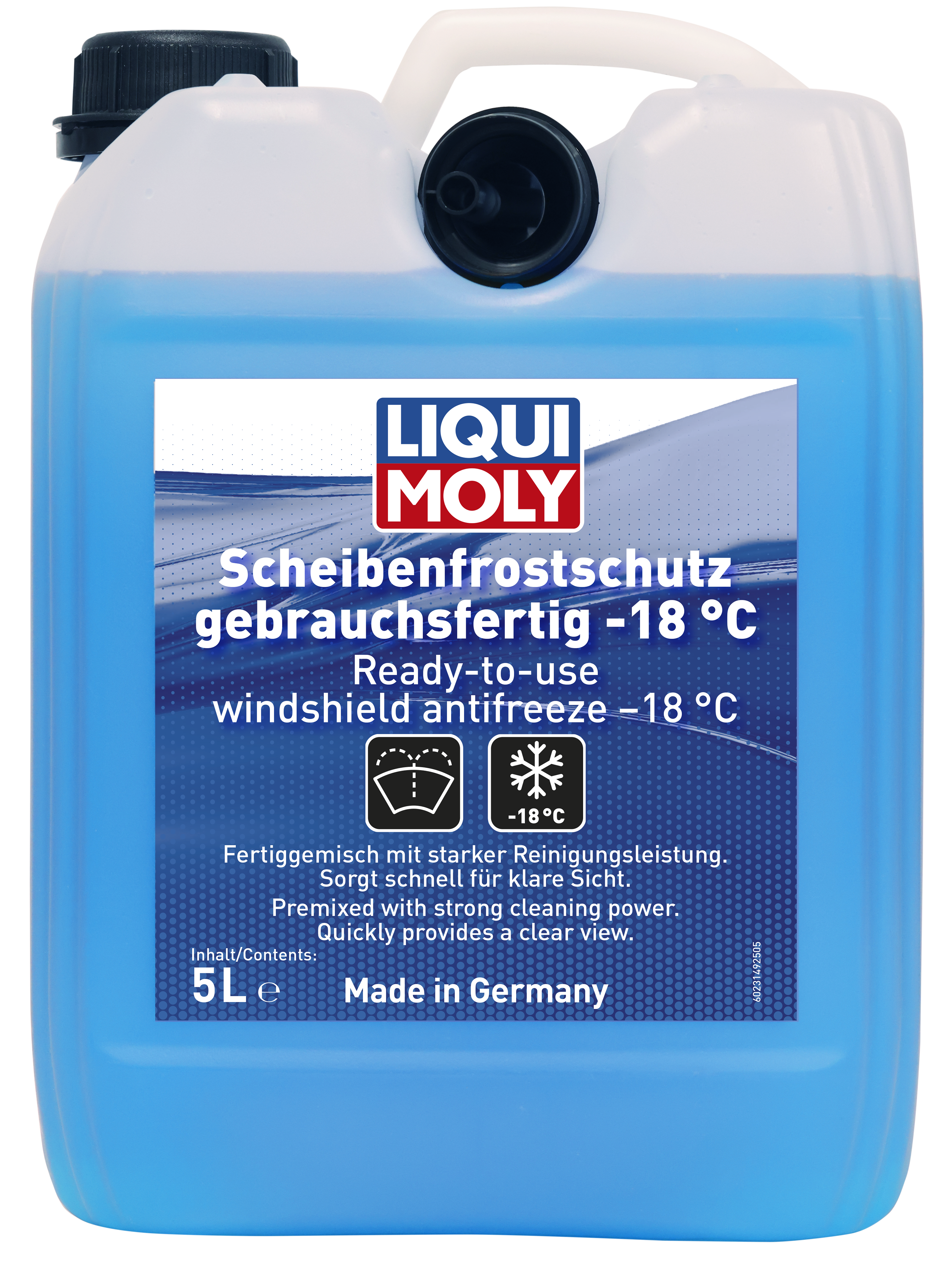 Liqui Moly Scheibenfrostschutz gebrauchsfertig -18 °C 3L Liqui Moly Scheibenfrostschutz gebrauchsfertig -18 °C 3L