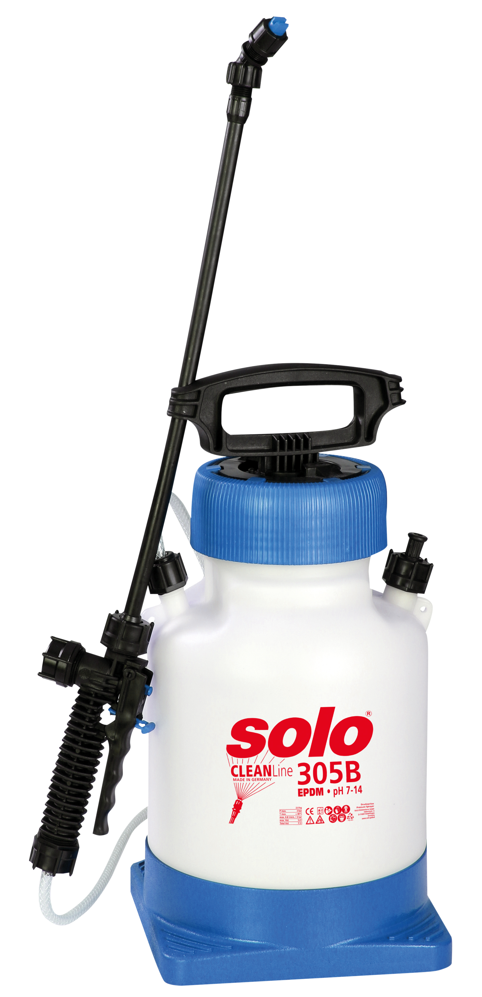 Solo Druckspritze 305 B Cleaner, 5,0 L Füllmenge, mit Standfuß Solo Druckspritze 305 B Cleaner, 5,0 L Füllmenge, mit Standfuß